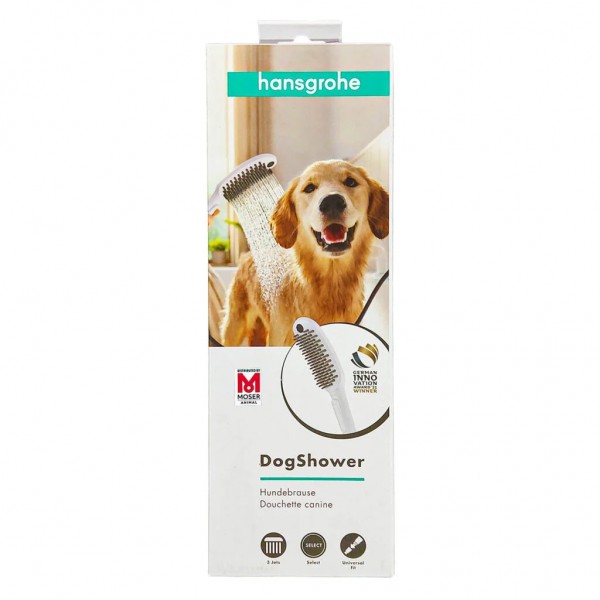Ручний душ для купання тварин Moser Animalline Hansgrohe Dog Shower Pink 2999-7115